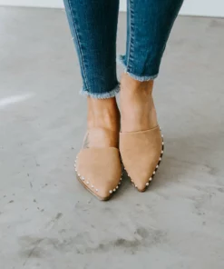 SHUSHOP Cash Out Studded Mule