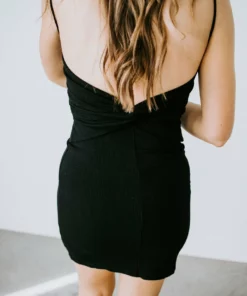 Olivaceous Twist In Time Mini Dress