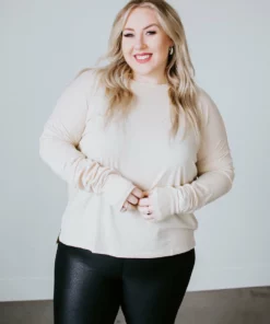 Mono B Sheilah High Low Top Curvy