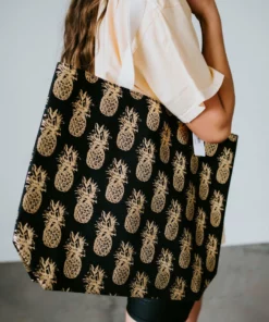Urbanista Metallic Pineapple Tote Bag Accessories & Gifts