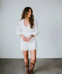 Bluivy My Love Lace Romper Dresses