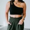 Mono B Tayshia Ribbed Sports Bra
