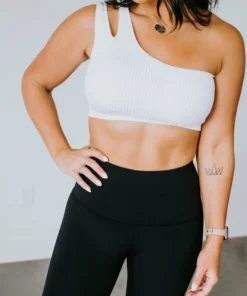 Mono B Tayshia Ribbed Sports Bra