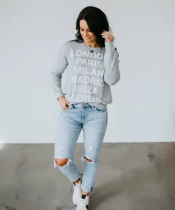 Venti6 Destinations Graphic Pullover