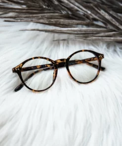 Cramilo Eyewear Screen Queen Round Blue Light Glasses