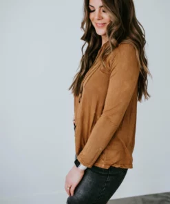 Blue Buttercup Tops Shake It Off Fringe Top