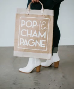Faire Pop The Champagne Tote Bag Accessories & Gifts