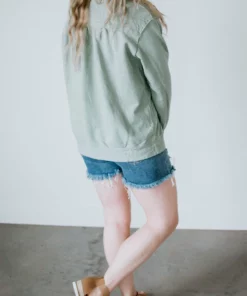 Trend Notes Tops Benton Mock Neck Pullover