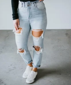 Audra KanCan Paperbag Mom Jean Laurie's Friday Try On