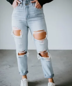 Audra KanCan Paperbag Mom Jean Laurie's Friday Try On