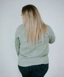 Trend Notes Tops Benton Mock Neck Pullover