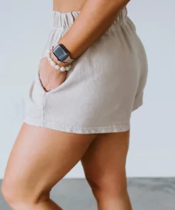 Trend Notes Bottoms Daydream Mineral Washed Shorts