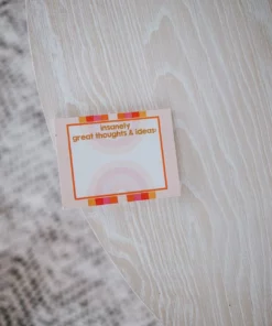 Faire Thoughts And Ideas Sticky Notes