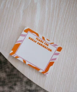 Faire World Domination Sticky Notes