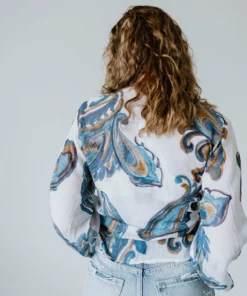 Venti6 Gracie Paisley Print Top 9 Venti6 Gracie Paisley Print Top