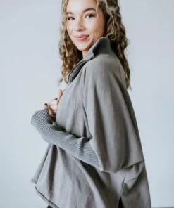 Trend Notes Tops Taylan Quarter Zip Pullover