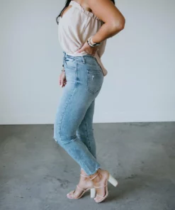 Eunina Adelyne Straight Crop Jean Bottoms