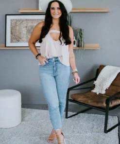 Eunina Adelyne Straight Crop Jean Bottoms