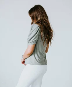 Cherish Tops The Right Puff One Shoulder Top