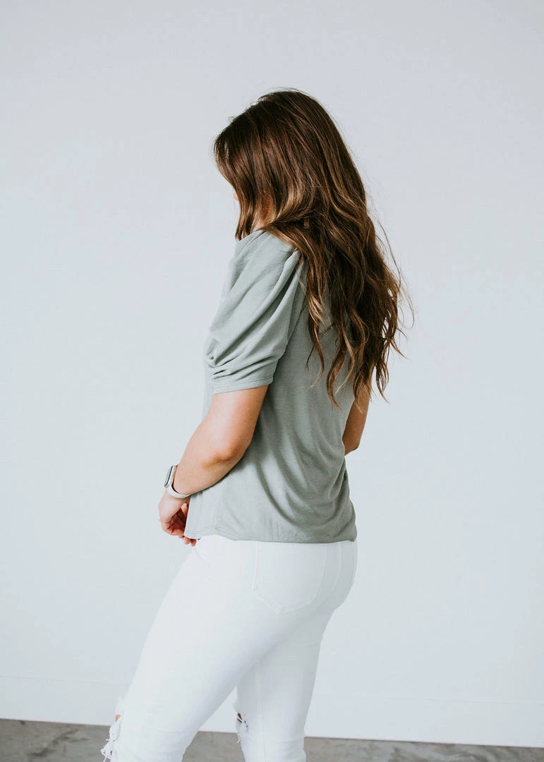 Cherish Tops The Right Puff One Shoulder Top 4 Cherish Tops The Right Puff One Shoulder Top