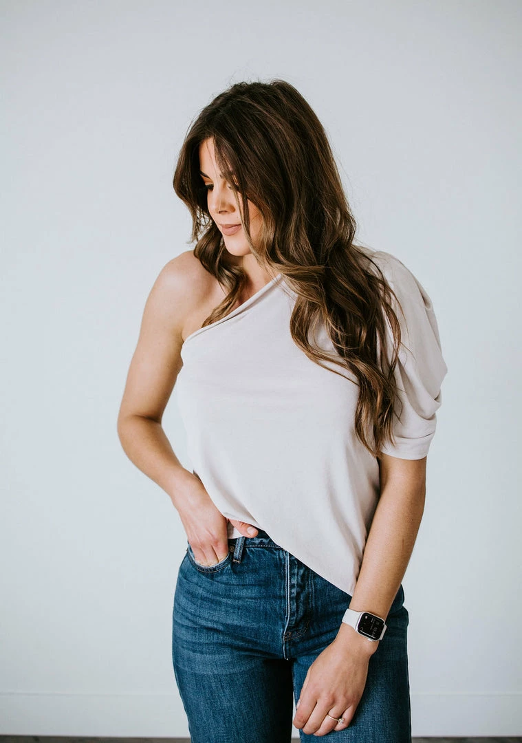 Cherish Tops The Right Puff One Shoulder Top 6 Cherish Tops The Right Puff One Shoulder Top