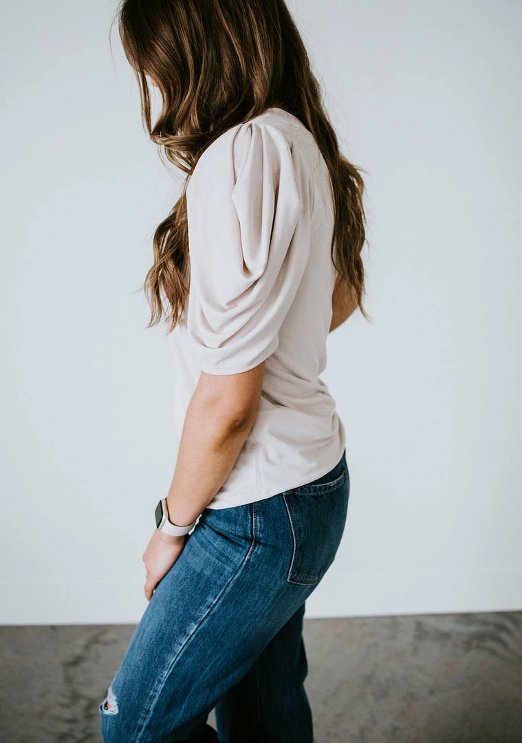 Cherish Tops The Right Puff One Shoulder Top 7 Cherish Tops The Right Puff One Shoulder Top