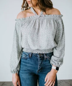 Shiying Fashion Wildflower Smocked Blouse