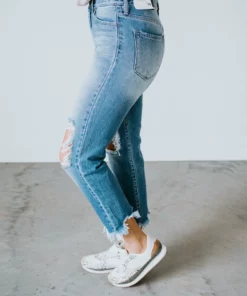 Jules KanCan Mom Fit Jean Bottoms