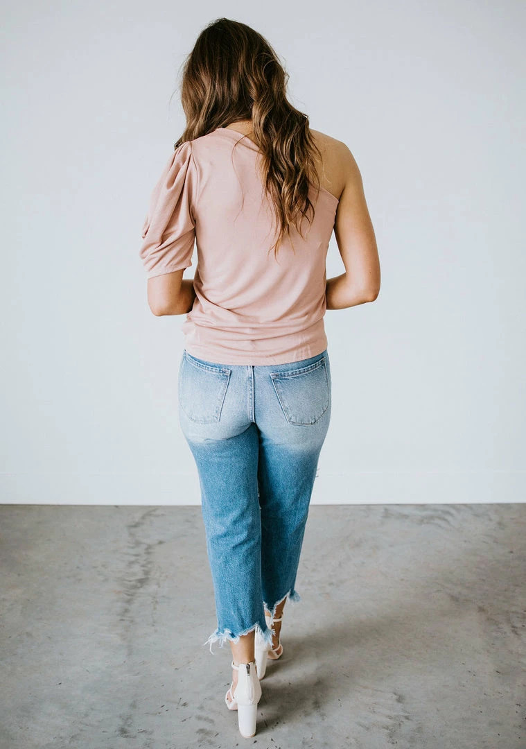 Cherish Tops The Right Puff One Shoulder Top 12 Cherish Tops The Right Puff One Shoulder Top