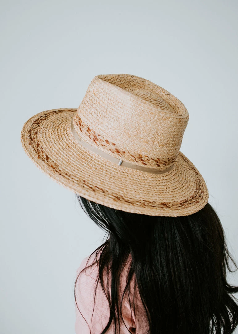 Olive & Pique Eliana Raffia Rancher Hat 3 Olive & Pique Eliana Raffia Rancher Hat