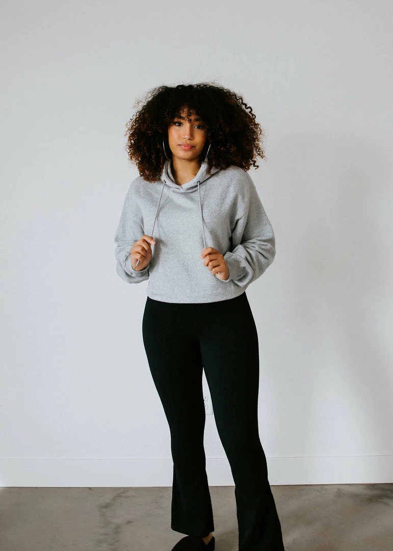 Mono B Bottoms Rhonda Ribbed Flare Legging 4 Mono B Bottoms Rhonda Ribbed Flare Legging