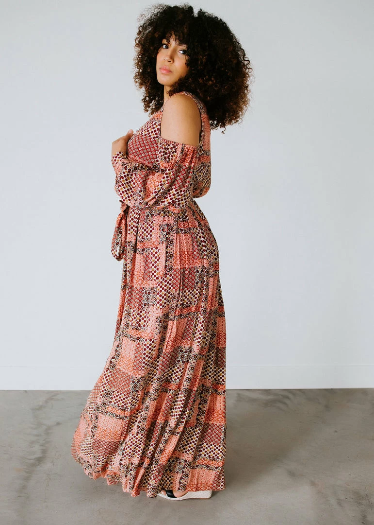 Sweet Lemon Cherise Floral Print Block Dress 7 Sweet Lemon Cherise Floral Print Block Dress