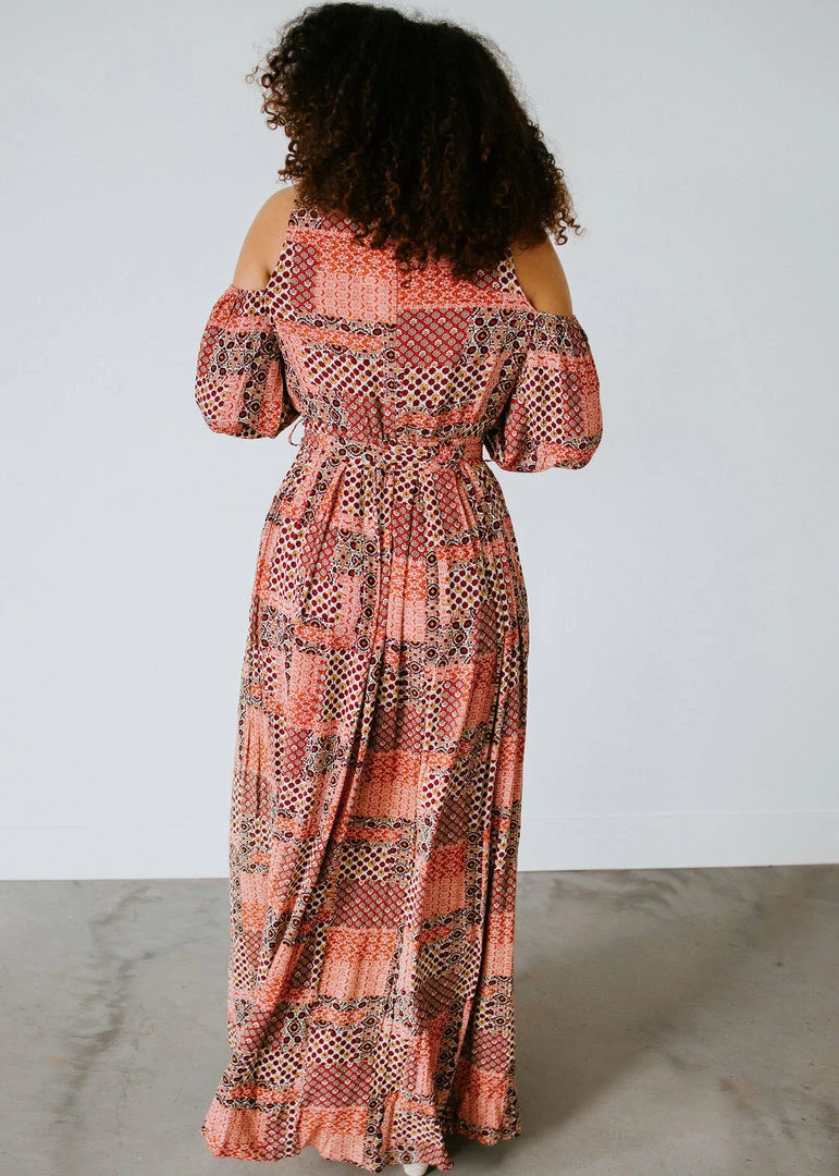 Sweet Lemon Cherise Floral Print Block Dress 8 Sweet Lemon Cherise Floral Print Block Dress