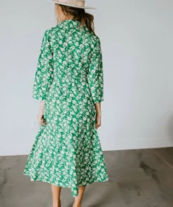 Sweet Lemon Dresses Bright Side Button Down Midi Dress