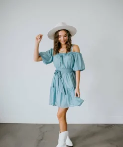 Andree By Unit Aveline Shimmery Flare Dress Dresses