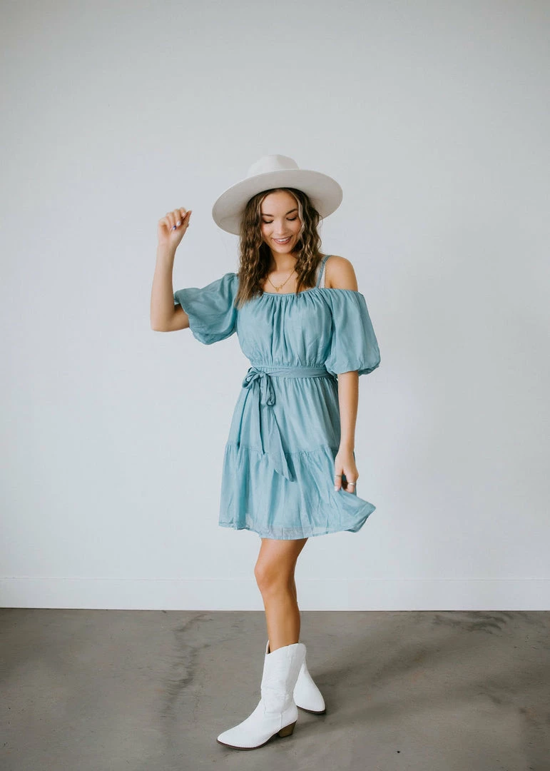 Andree By Unit Aveline Shimmery Flare Dress Dresses 3 Andree By Unit Aveline Shimmery Flare Dress Dresses