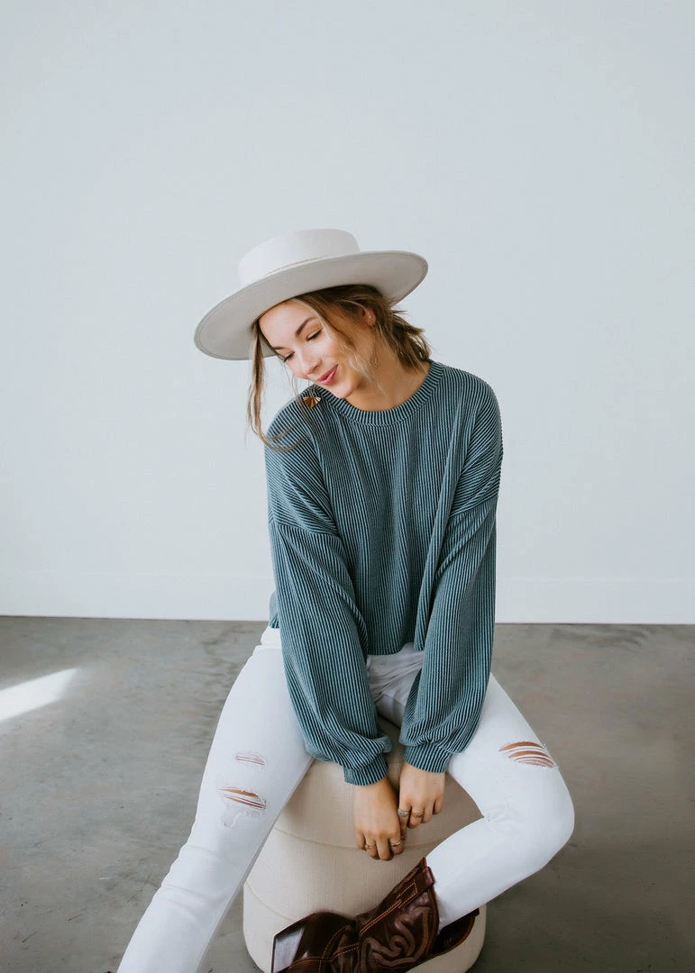 Tres Bien Eleanor Ribbed Crop Top 9 Tres Bien Eleanor Ribbed Crop Top