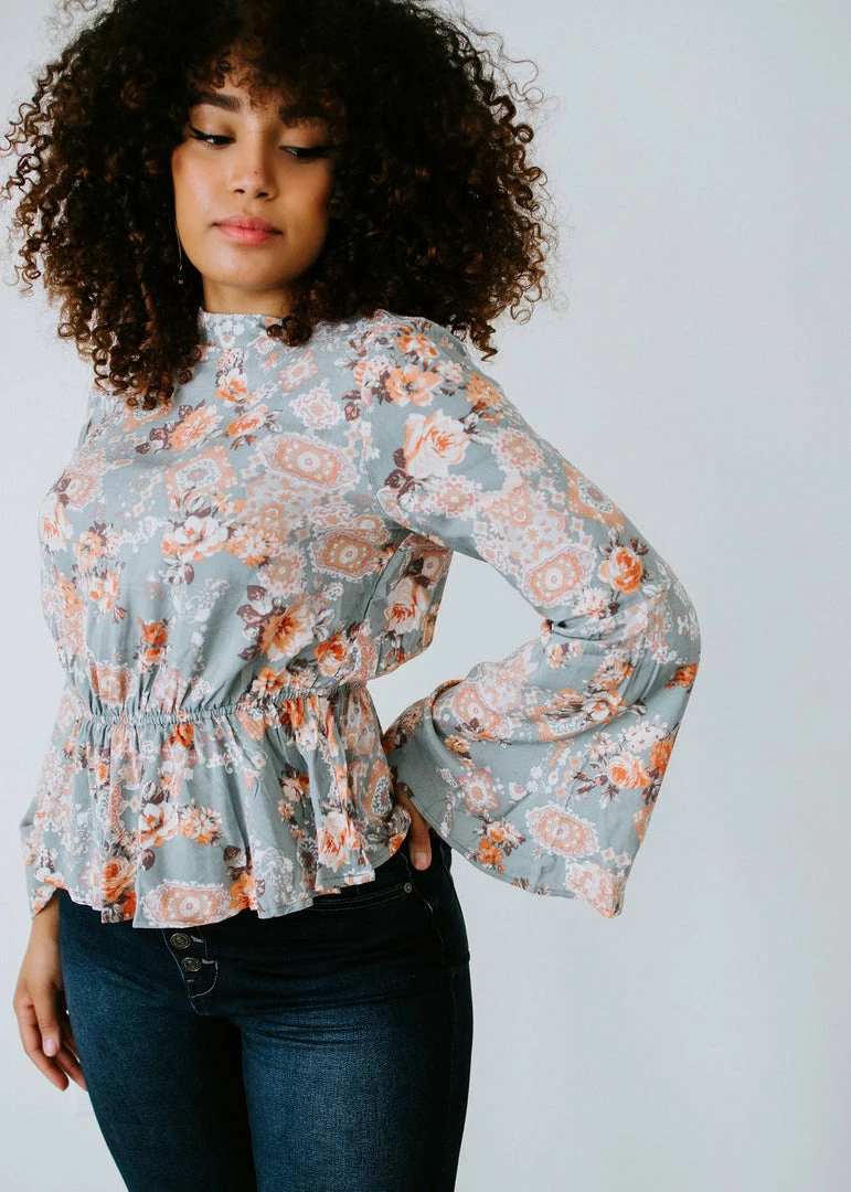 Andree By Unit Penelope High Neck Floral Top 3 Andree By Unit Penelope High Neck Floral Top