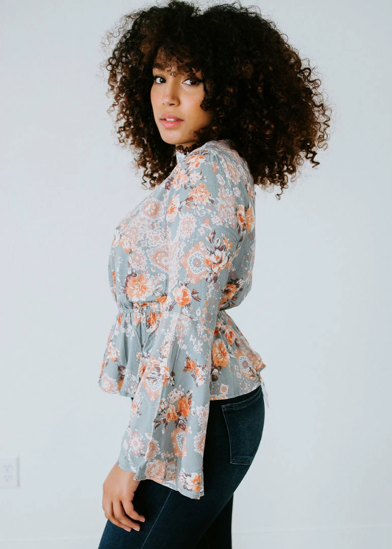 Andree By Unit Penelope High Neck Floral Top 6 Andree By Unit Penelope High Neck Floral Top