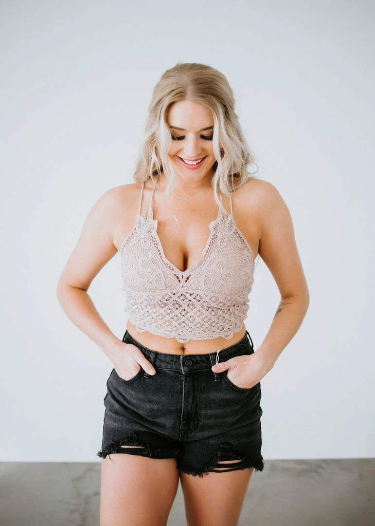 La Miel Tops Jaymes Crochet Lace Crop Tank 9 La Miel Tops Jaymes Crochet Lace Crop Tank