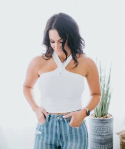 Lush Clothing Cross The Line Crop Tank