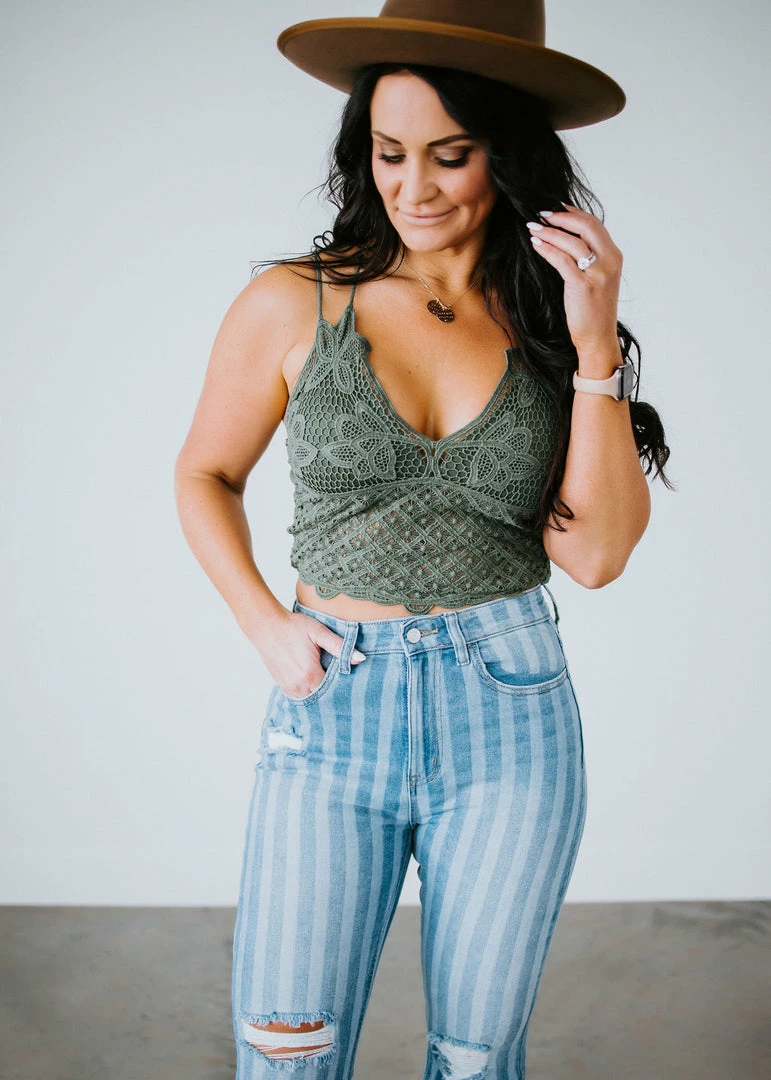 La Miel Tops Jaymes Crochet Lace Crop Tank 3 La Miel Tops Jaymes Crochet Lace Crop Tank