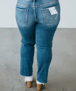 VERVET By Flying Monkey Curvy Carlene Straight Jean