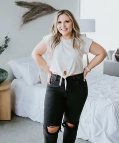 Trend Notes Tied To You Crop Tee 25 Trend Notes Tied To You Crop Tee