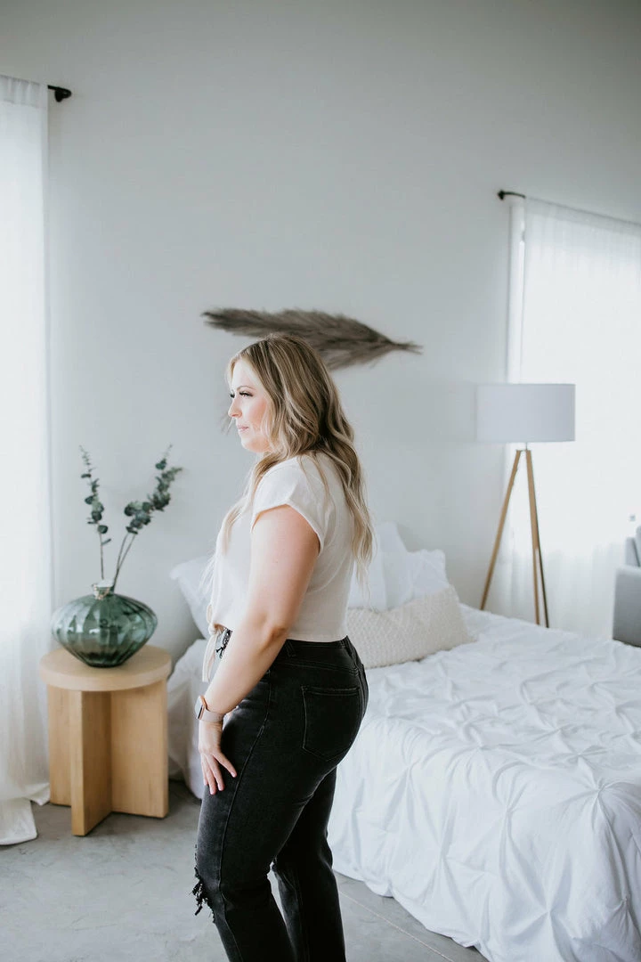 Trend Notes Tied To You Crop Tee 14 Trend Notes Tied To You Crop Tee