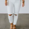 Eunina Knoxli Straight Crop Jean Bottoms