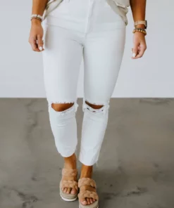 Eunina Knoxli Straight Crop Jean Bottoms