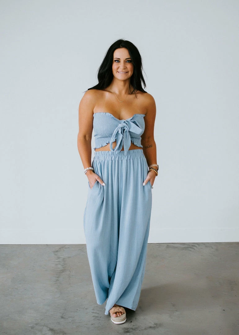 Blue Buttercup Set For Adventure Pant Set Tops 3 Blue Buttercup Set For Adventure Pant Set Tops