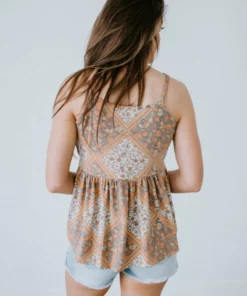 Trend Notes Tops All About Floral Tank Top