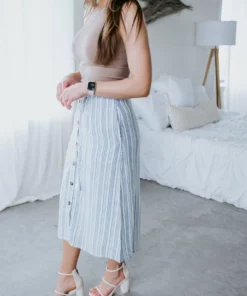 Lauriebelles Days To Remember Striped Skirt